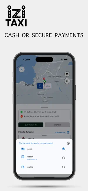 Izi Taxi - Fast & Safe Rides screenshot 2