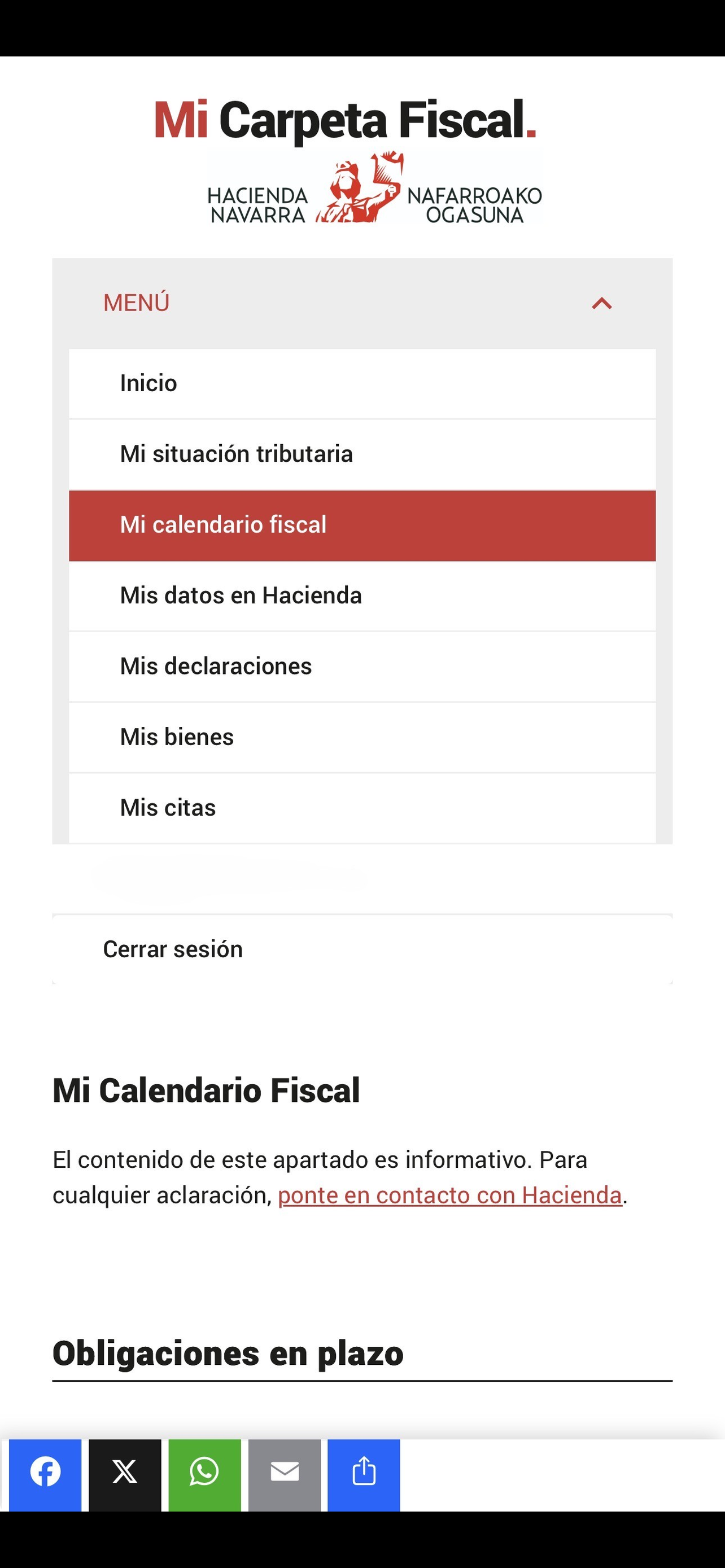 Mi Carpeta Fiscal screenshot 2
