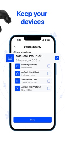 Device Tracker. Air Detector screenshot