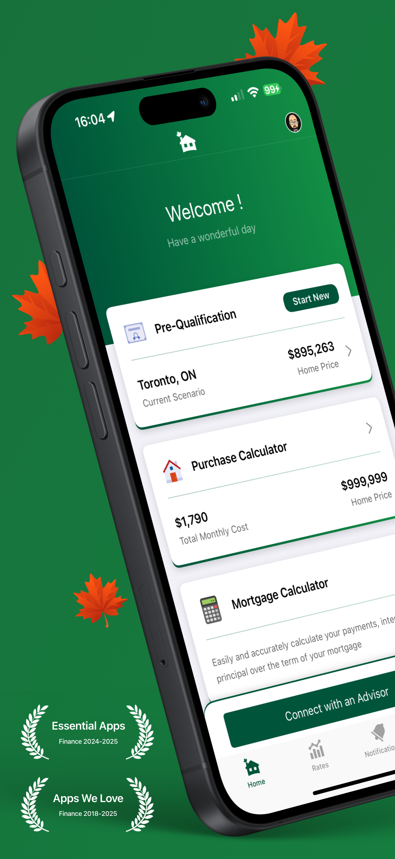 Canadian Mortgage App