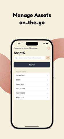 AssetX For Snipe-IT screenshot