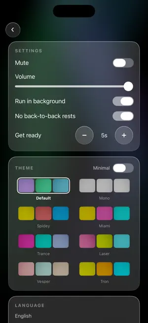 Interval Timer: Not Ugly screenshot 4