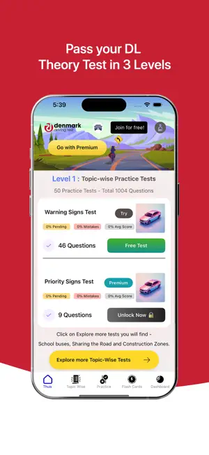 Denmark Driving Test screenshot 3