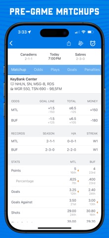 Scores App: For NHL Hockeyのおすすめ画像7