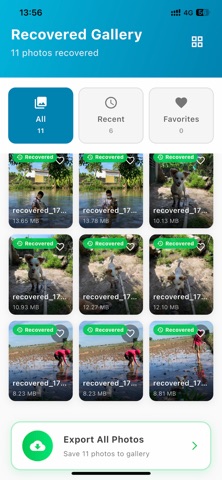 Photo Recovery - Memoria screenshot