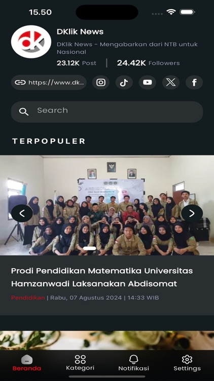 DKlik News screenshot-7