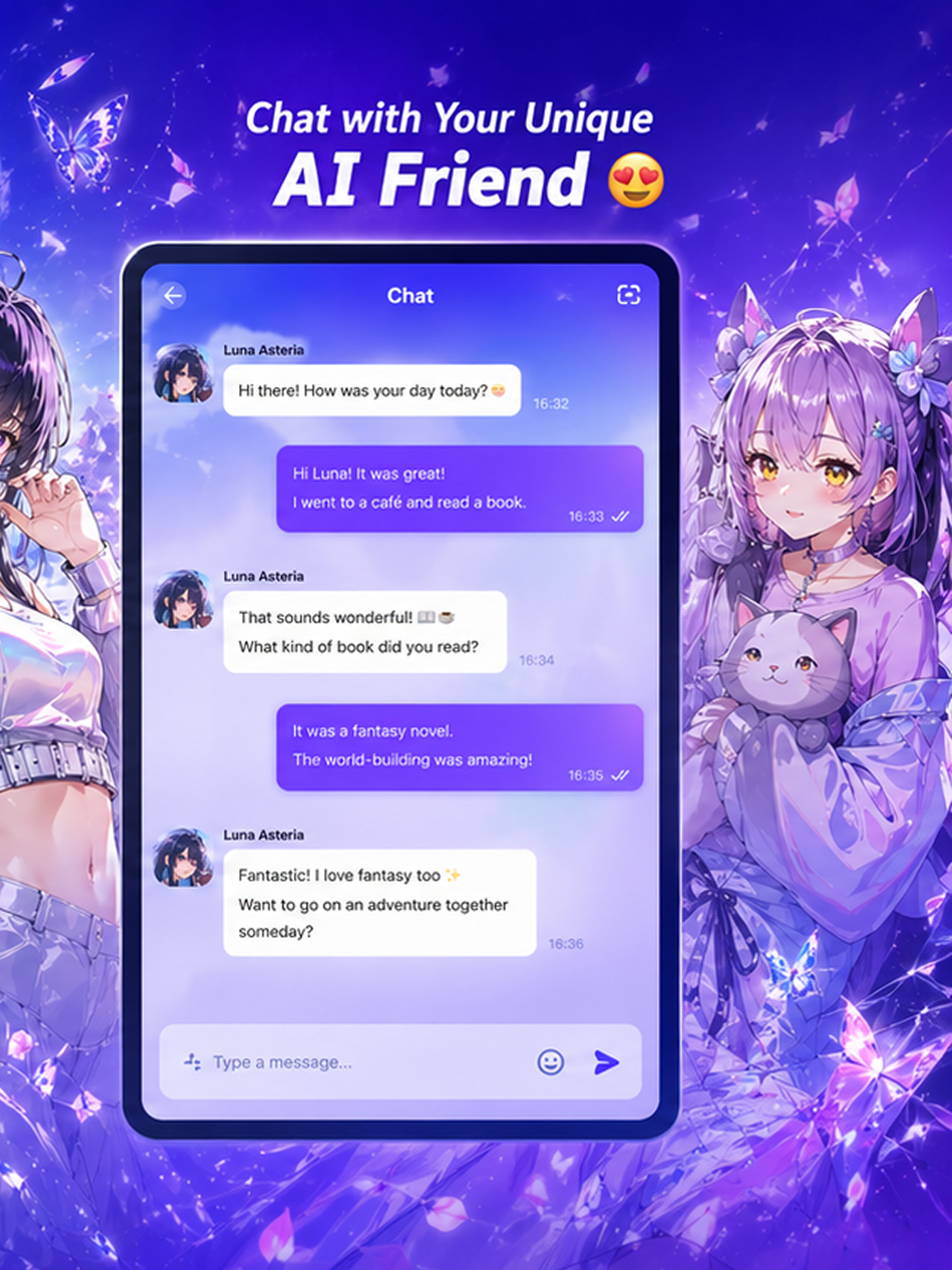 ANIME Character AI Chat：AITOMO