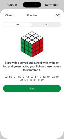 FreeCubeSolver screenshot 3