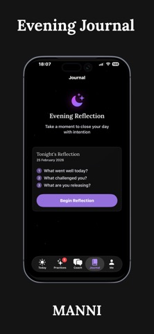 Manni: AI Manifestation Coach screenshot