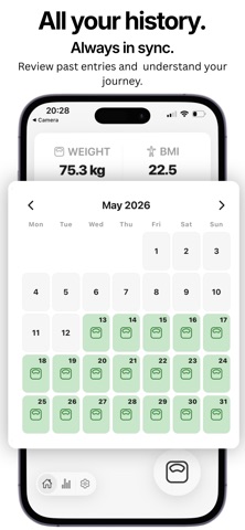Proof - BMI & Weight Tracker Screenshot 4 of 5