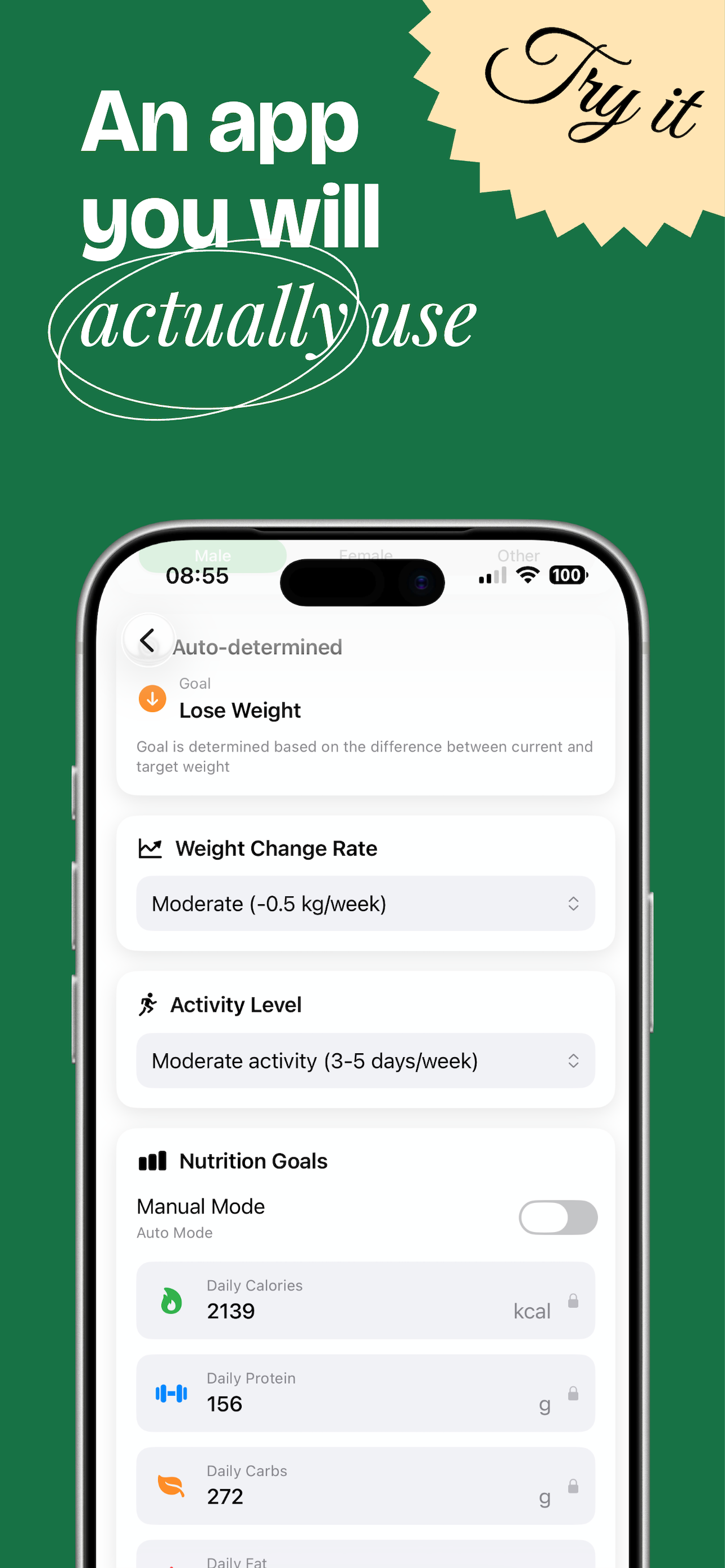 Calorie Tracker & Counter AI