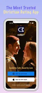 Christian Dating app - CMeet screenshot #1 for iPhone