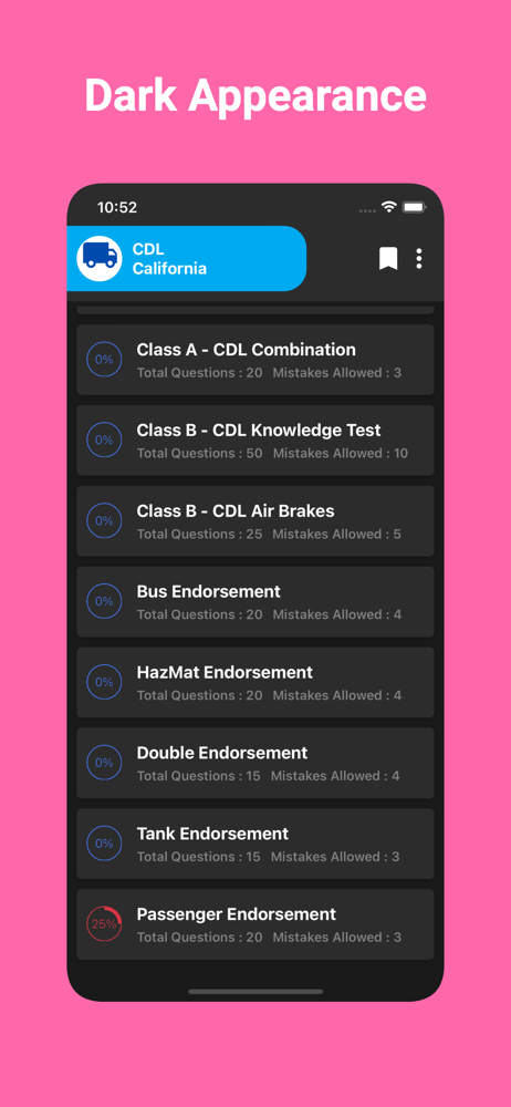 California CDL Prep Test screenshot 6