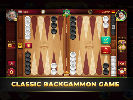 Screenshot #6 pour Backgammon King Online Games