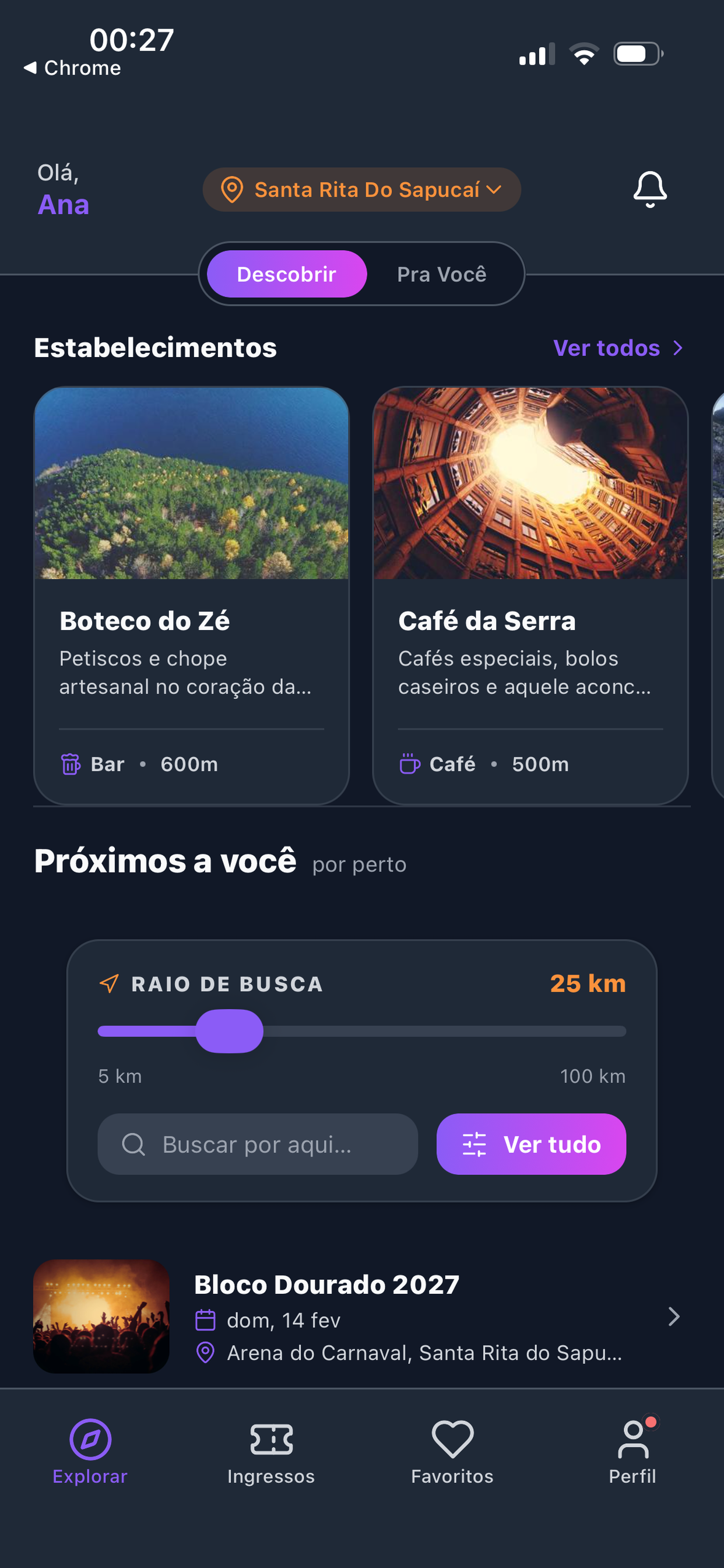 Wevent Experiências screenshot 3