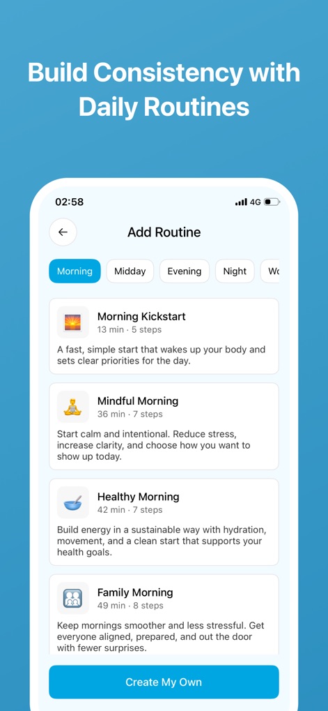 Goal Tracker & Daily Planner - Productivity App | MWM