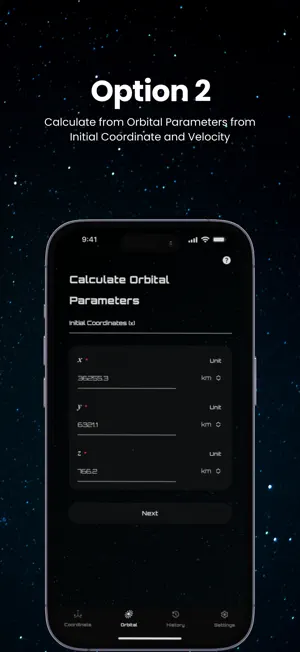 OrbitCalc screenshot 3