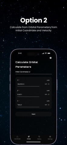 OrbitCalc screenshot