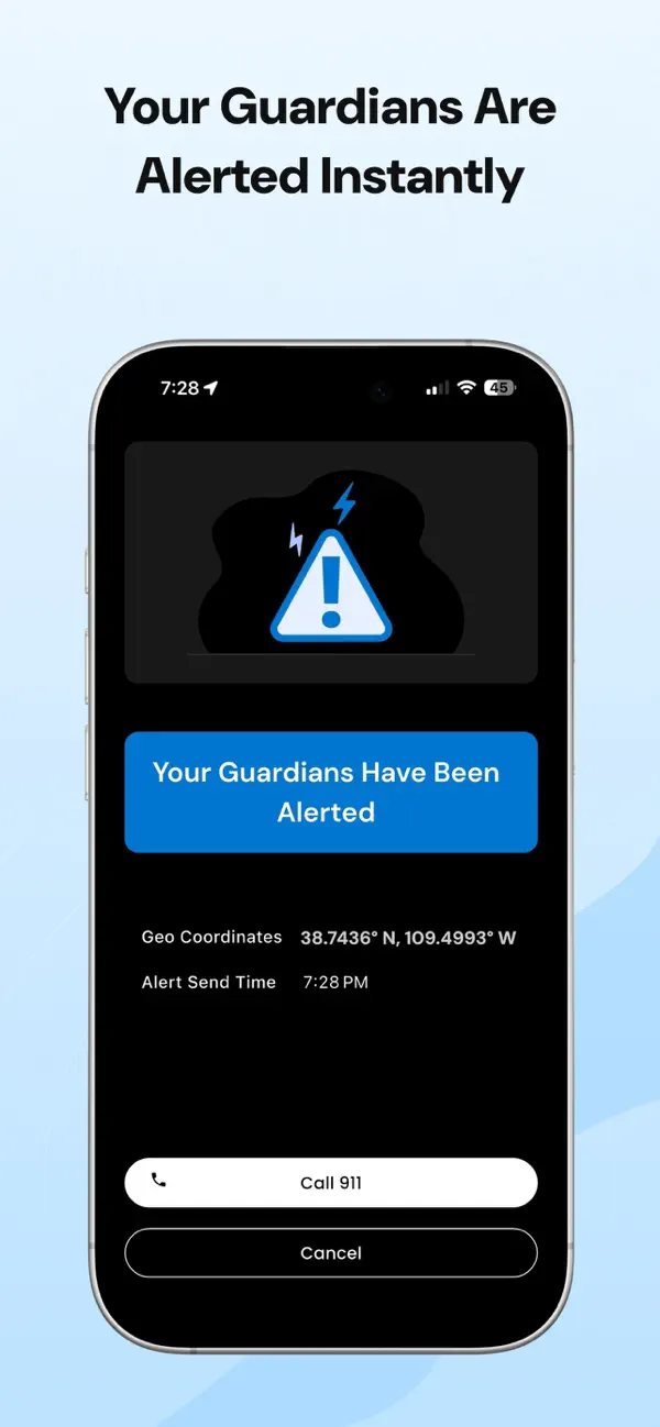 #6. SafeBeacon: Safety Tracker (iOS) By: SafeSignal