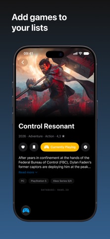 Drift: Game Tracker Screenshot 2 of 3