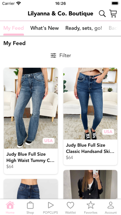 Lilyanna & Co. Boutique Screenshot