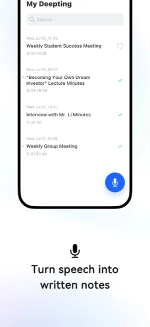 Deepting AI Transcribe Summary screenshot 3