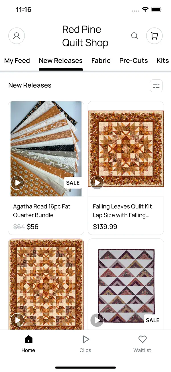 Screenshot #1 pour Red Pine Quilt Shop