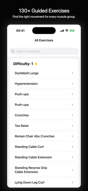 WinGym - Gym Workout Tracker screenshot 4