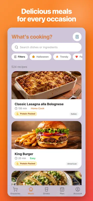 Yummy: Grocery List & Recipes screenshot 2 of 10