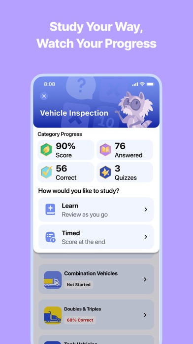 CDL Prep Test 2026 | EZ Prep iPhone screenshot 7 - Education app
