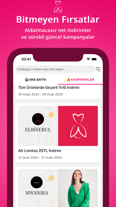 ElbiseBul: Online Shopping Screenshot