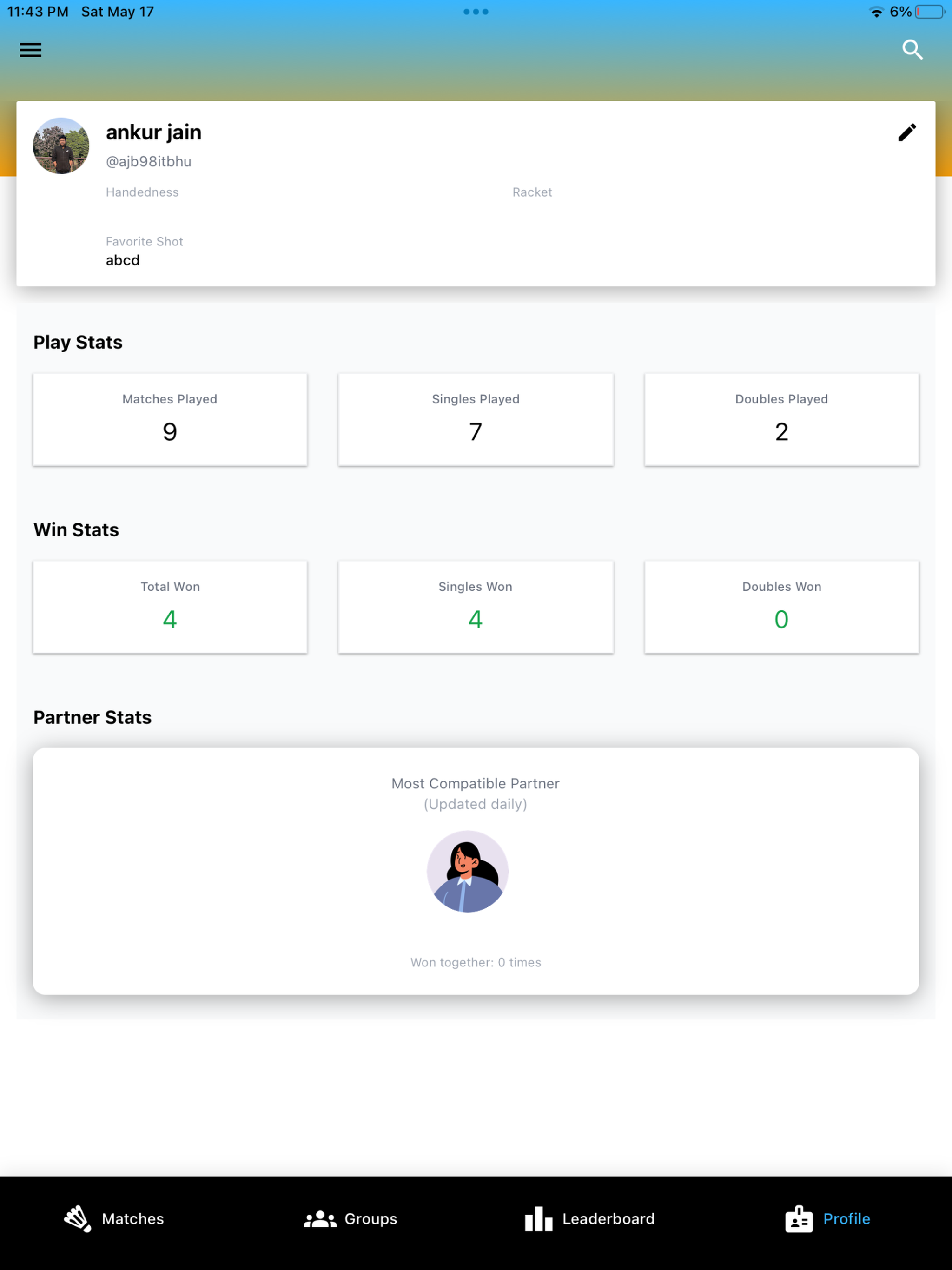 Guzo: Badminton score & stats screenshot 13