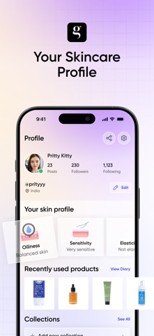 Glowpeer – Skincare Tracker screenshot