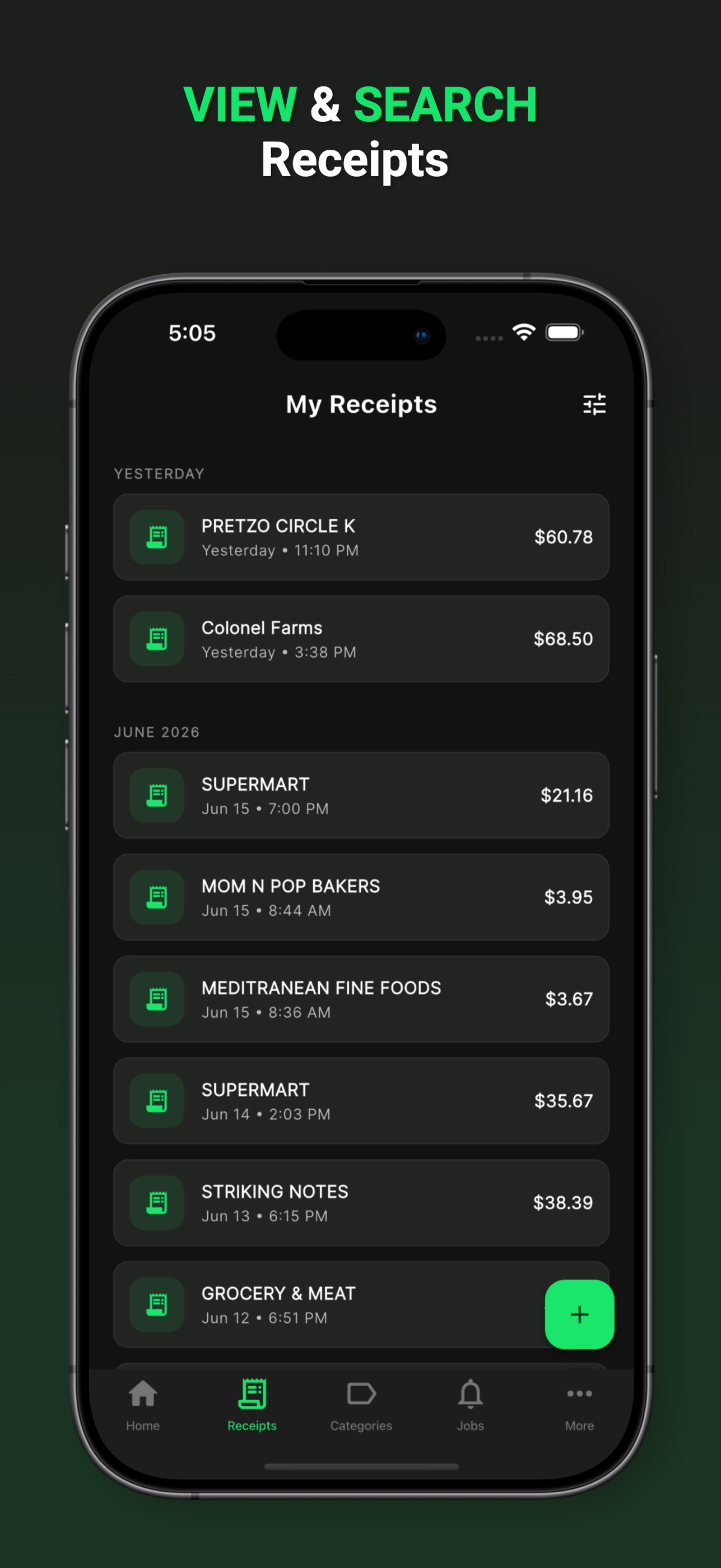 Screenshot 8 of Receiptomatic: Expense Tracker