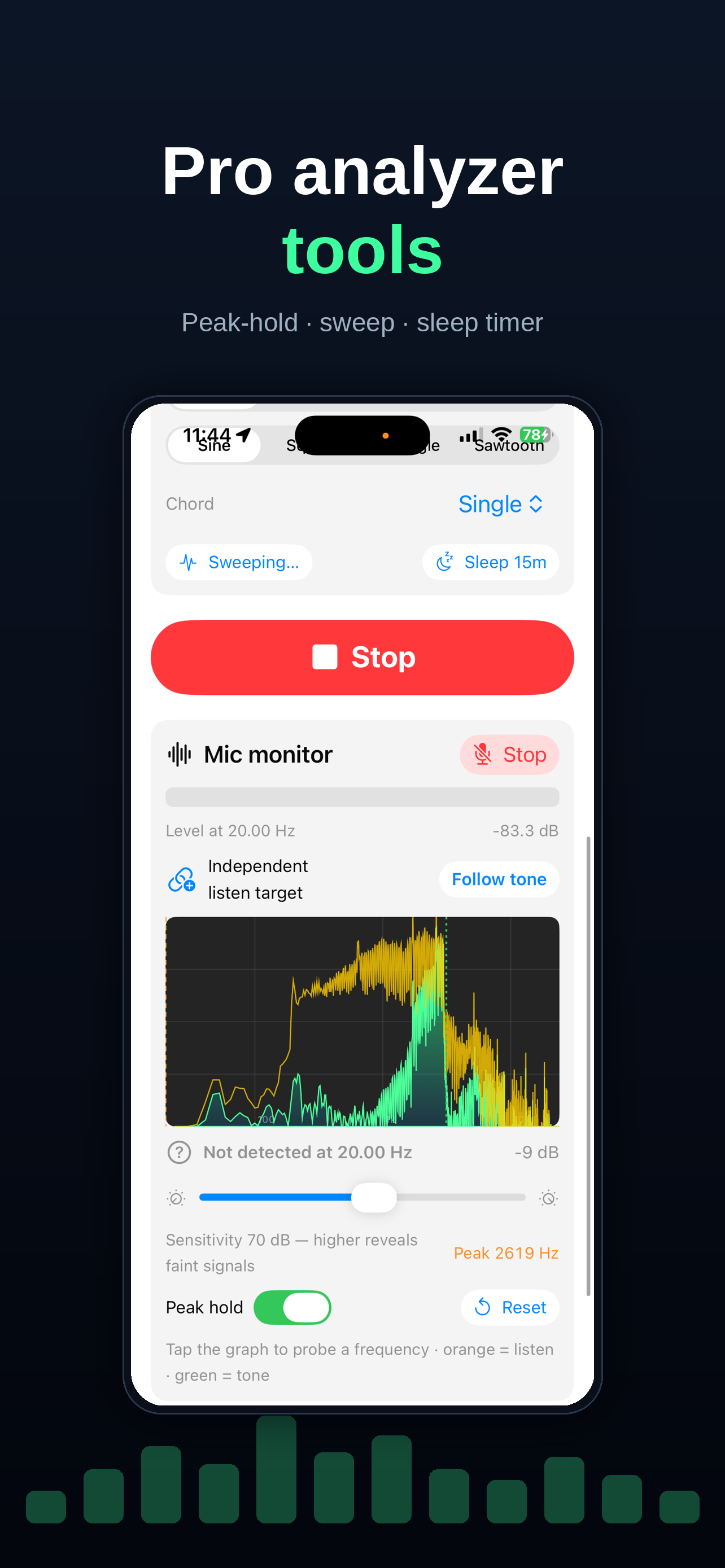 Tonscape: Frequency Generator screenshot 4