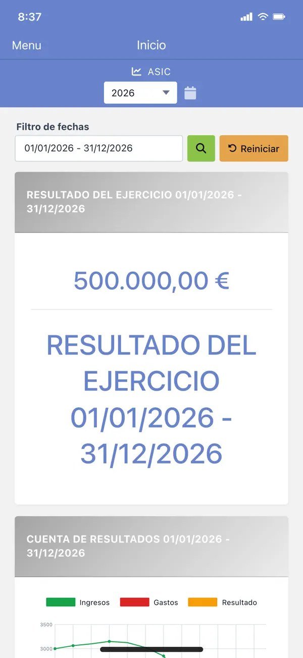 Screenshot #2 pour ASIC App