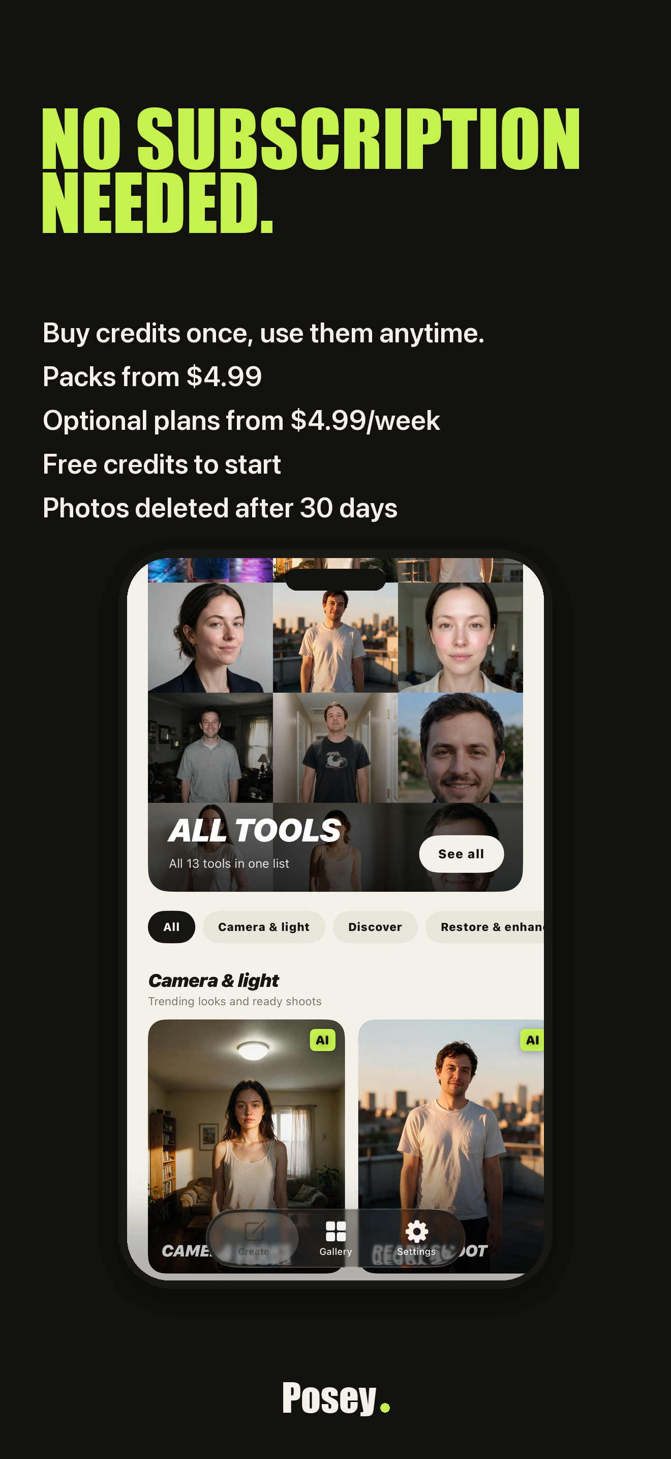 Posey: AI Photo Studio screenshot 5