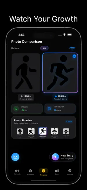 RepX: Workout Tracker screenshot 3