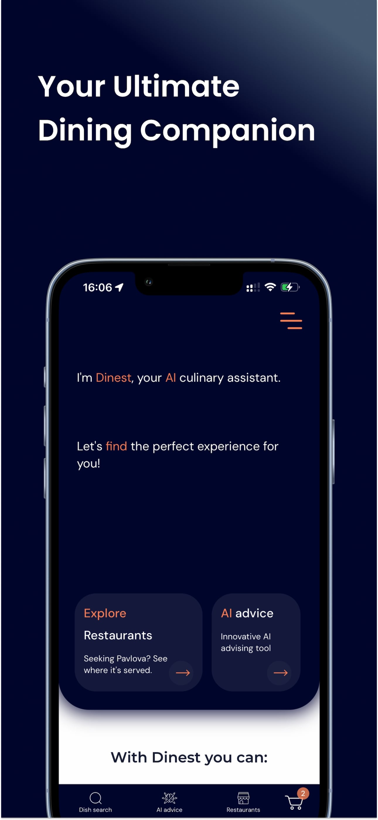 Dinest: Delivery & Dining