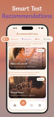 Psychological Tests: Who Am I? screenshot