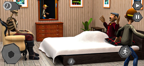 Vecino secreto aterrador juego screenshot 1