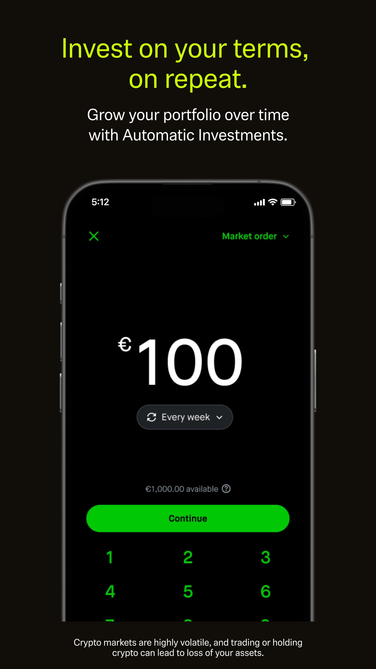 Screenshot 4 of Robinhood Crypto, Bitcoin, ETH