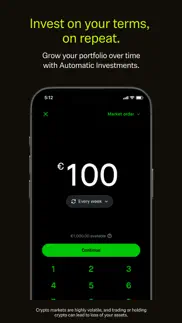 robinhood crypto, bitcoin, btc iphone capturas de pantalla 4