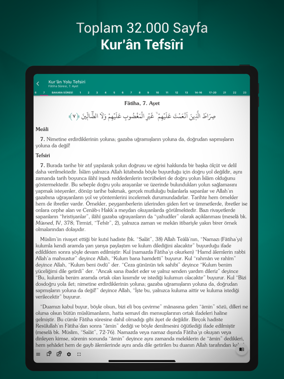 Kur'an Kütüphanesi iPad screenshot 2 - Education app