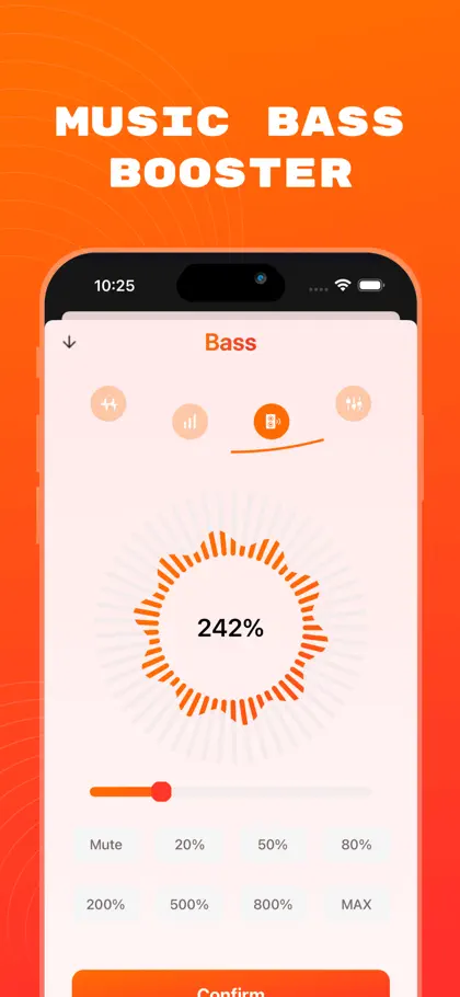 Screenshot 4 di 6 di Musiup: Mp3 Music Player EQ