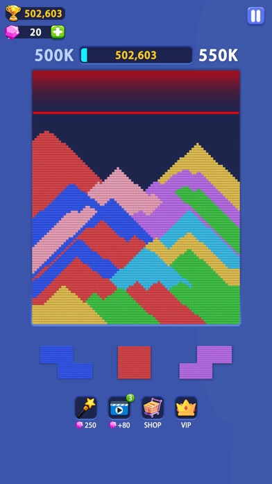 Sand Blast - Color Block Screenshot