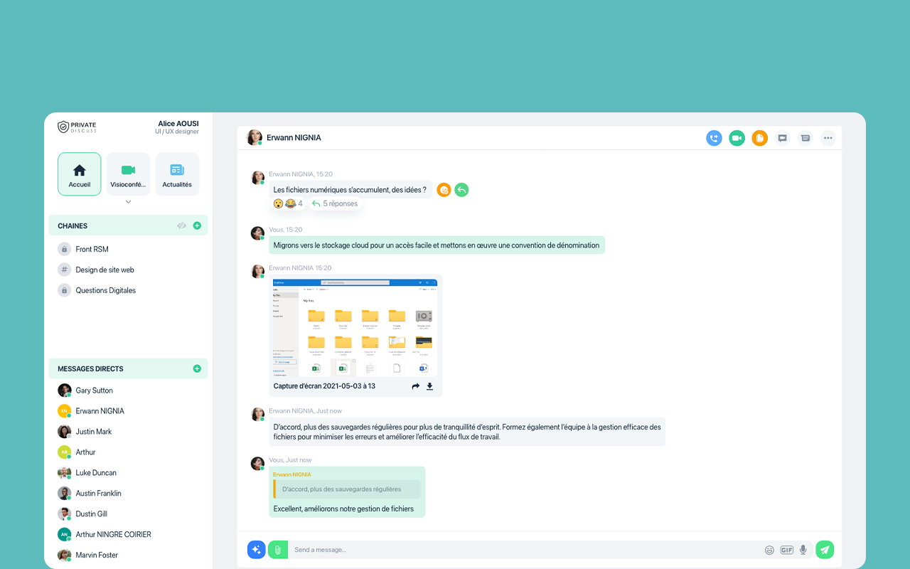 Private Discuss screenshot 9