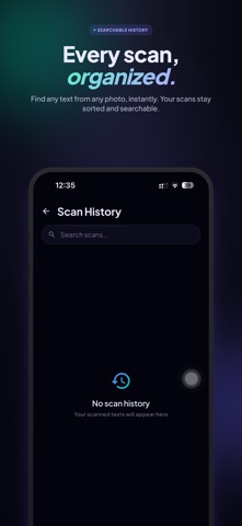 SnapText – Offline OCR Scanner screenshot