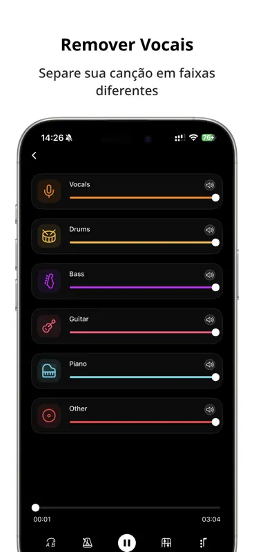 Tirar Voz IA: Karaokê Playback screenshot 1 of 6