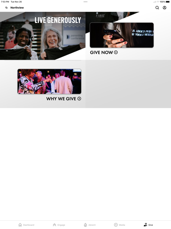 Northview Church iPad screenshot 5 - Education app